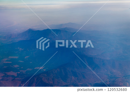 Chile from the air 120532680