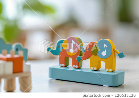 Cute elephant concert 120533126