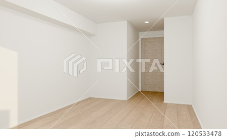 白天,新建房屋中的時尚客房 白天,新建房屋中的時尚客房 120533478
