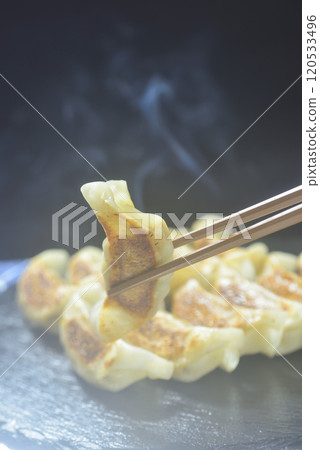 Steaming freshly baked dumplings Steaming freshly baked dumplings 120533496