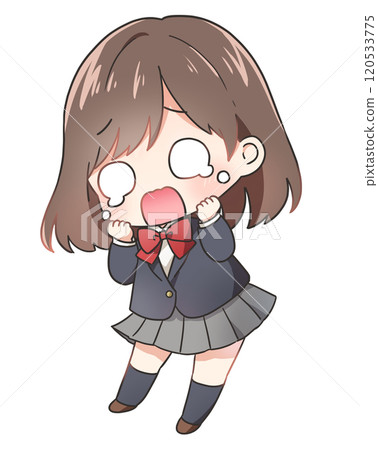 哭泣的女學生 120533775