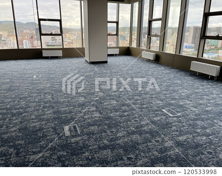Office tile carpet interior Office tile carpet interior 120533998
