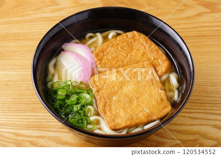 Kitsune udon Japanese food Kitsune udon Japanese food 120534552