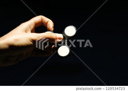 Hand spinner, fidgeting hand toy 120534723