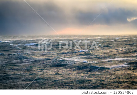 hurricane winds in the Arctic ocean 120534802