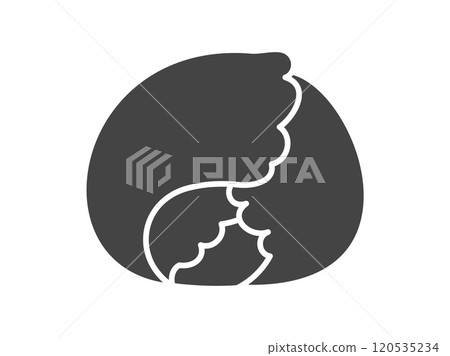 Cabbage_black icon 120535234
