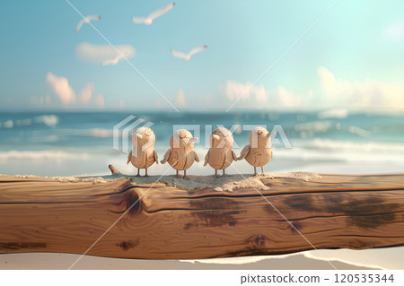 海灘上可愛的鷸 海灘上可愛的鷸 120535344