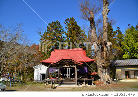 埼玉縣秩父市大田市的大田熊野神社 埼玉縣秩父市大田市的大田熊野神社 120535479