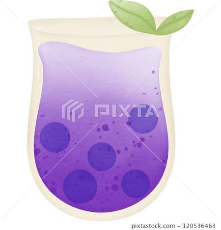 Blueberry soda menu drink summer hand drawn transparency illustration Blueberry soda menu drink summer hand drawn transparency illustration 120536463