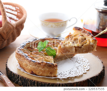 Apple pie by the window 120537535
