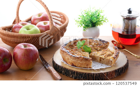 Apple pie by the window 120537549