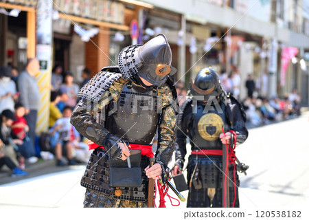 關東・小田原北條五台祭（北條五台祭）・重現戰國時代的火繩槍發射・神奈川縣小田原市（2） 120538182