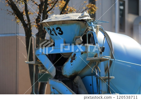 Image of agitator truck (concrete mixer truck) Image of agitator truck (concrete mixer truck) 120538711