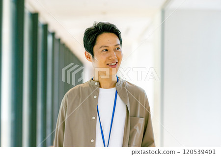 Middle-aged male business photography cooperation "LINK FOREST" Middle-aged male business photography cooperation "LINK FOREST" 120539401