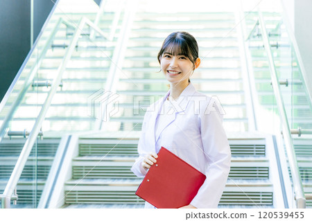 Female doctor Photography cooperation "LINK FOREST" 120539455