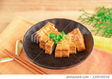 Silken deep-fried tofu 120539538