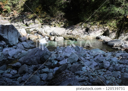 Yasui Valley (Niyodo Blue) / [Niyodogawa Town, Kochi Prefecture] 120539731