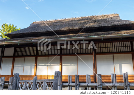 日本岡山縣岡山市古老而美麗的建築 日本岡山縣岡山市古老而美麗的建築 120541115