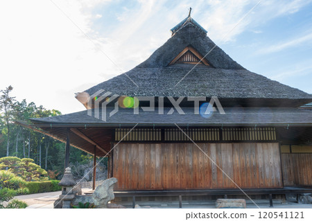 Old and very beautiful building in Okayama city, Okayama prefecture, Japan Old and very beautiful building in Okayama city, Okayama prefecture, Japan 120541121