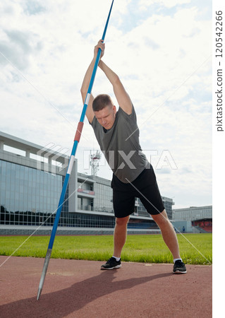 Training for Competitive Javelin Throw on Track Training for Competitive Javelin Throw on Track 120542266