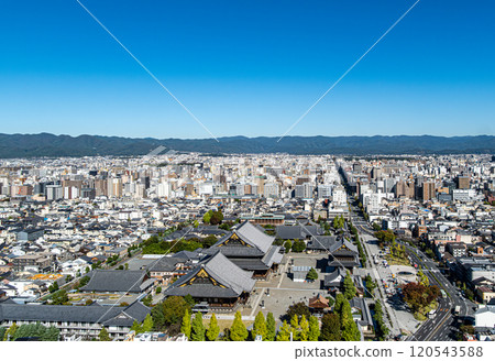 Scenery from Kyoto Tower Scenery from Kyoto Tower 120543588