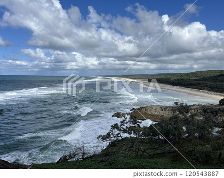 North Stradbroke Island, Queensland, Australia (the second largest sand island in the world) 120543887