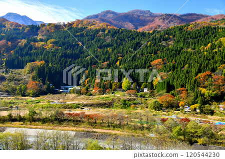 長野縣小谷村栗間地區一景（長野縣小谷村） [2024.11] 120544230