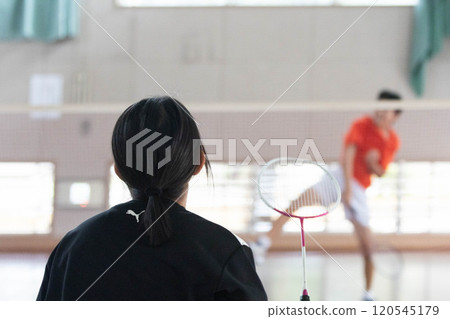 People who enjoy playing badminton People who enjoy playing badminton 120545179