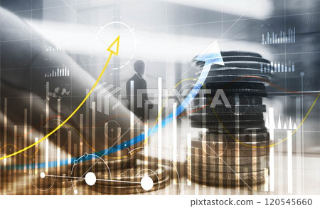 Trading and stock markets. Crypto trader investor background Trading and stock markets. Crypto trader investor background 120545660