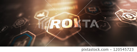 ROI Return on Investment Finance Internet Business Technology Concept ROI Return on Investment Finance Internet Business Technology Concept 120545723