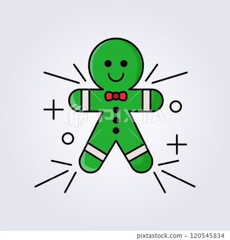 gingerbread icon vector illustration design gingerbread icon vector illustration design 120545834