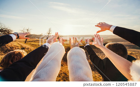 The success and victory concept business 120545887