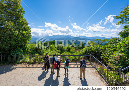 View from the summit of Mt. Takao, observation deck 120546692
