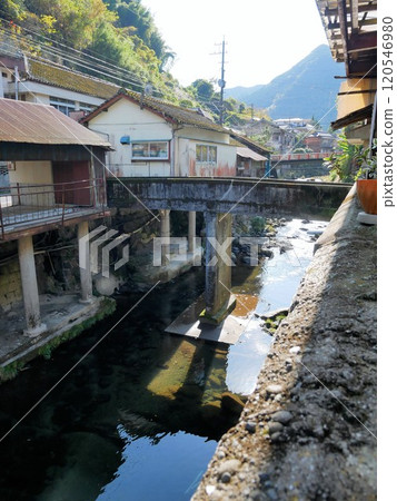 湯之鶴溫泉，湯手川沿岸的復古旅館小鎮（熊本縣水俁市） 120546980