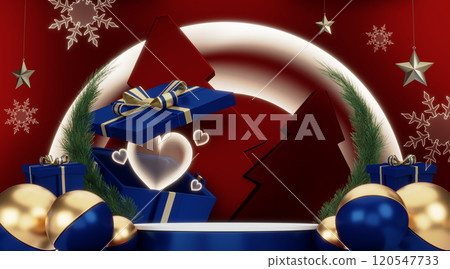 Dark blue geometric background, japanese style podium blue concept .3d rendering Dark blue geometric background, japanese style podium blue concept .3d rendering 120547733