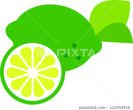 Lime and slices 120549438