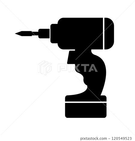 衝擊驅動器剪影 衝擊驅動器剪影 120549523