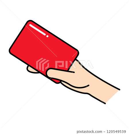 Red card icon Red card icon 120549539