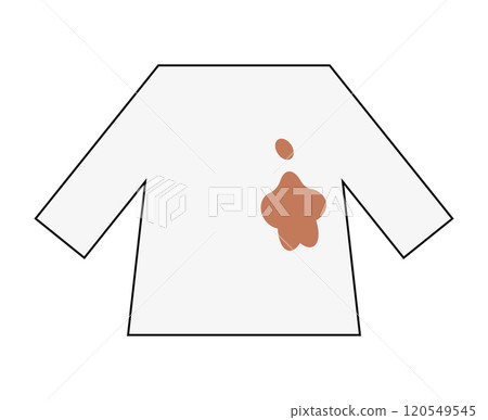 Stained T-shirt 120549545