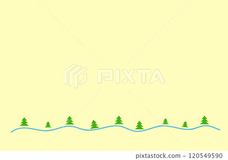 Christmas greeting card. A Christmas tree. Merry Christmas. Christmas greeting card. A Christmas tree. Merry Christmas. 120549590