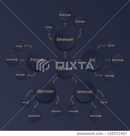 Vector multi purpose Infographic template set with modern colors on a dark background, Timeline infographic for workflow layout, diagram, annual report. Realistic 3d vector. 120551407