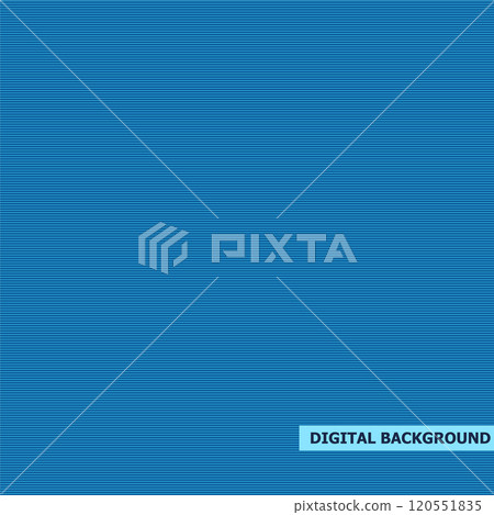 Blue seamless geometric striped pattern. Minimalistic digital technology endless background. Simple design with horizontal lines Blue seamless geometric striped pattern. Minimalistic digital technology endless background. Simple design with horizontal lines 120551835
