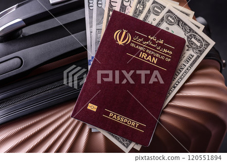 International passport of a citizen of Iran 120551894