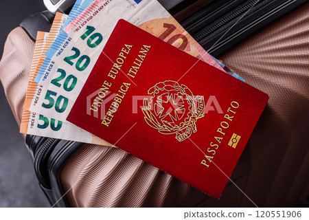 International passport of a citizen of Italy 120551906