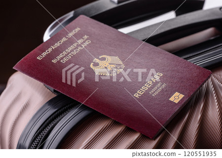 International passport of a citizen of Germany 120551935