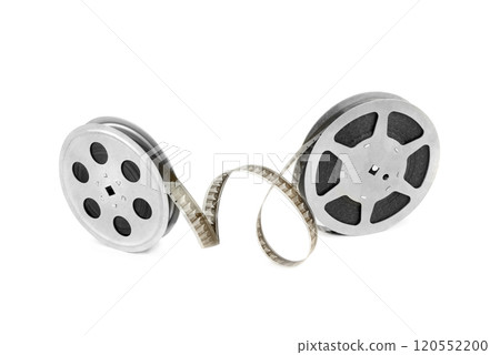 Set of Film strips isolated on white background. 120552200