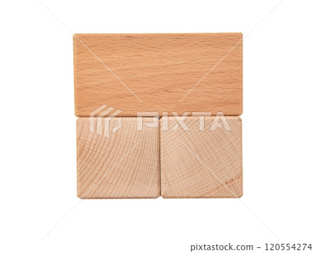 Wooden cubes for creative isolated on the white background Wooden cubes for creative isolated on the white background 120554274
