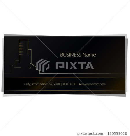 Real estate sale business card for realtor 120555028