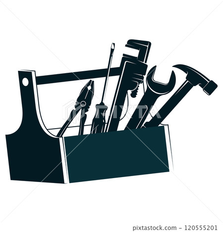 Repair tool in box, design for repair and service 120555201