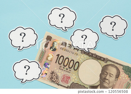 A 10,000 yen note? Question mark 120556508